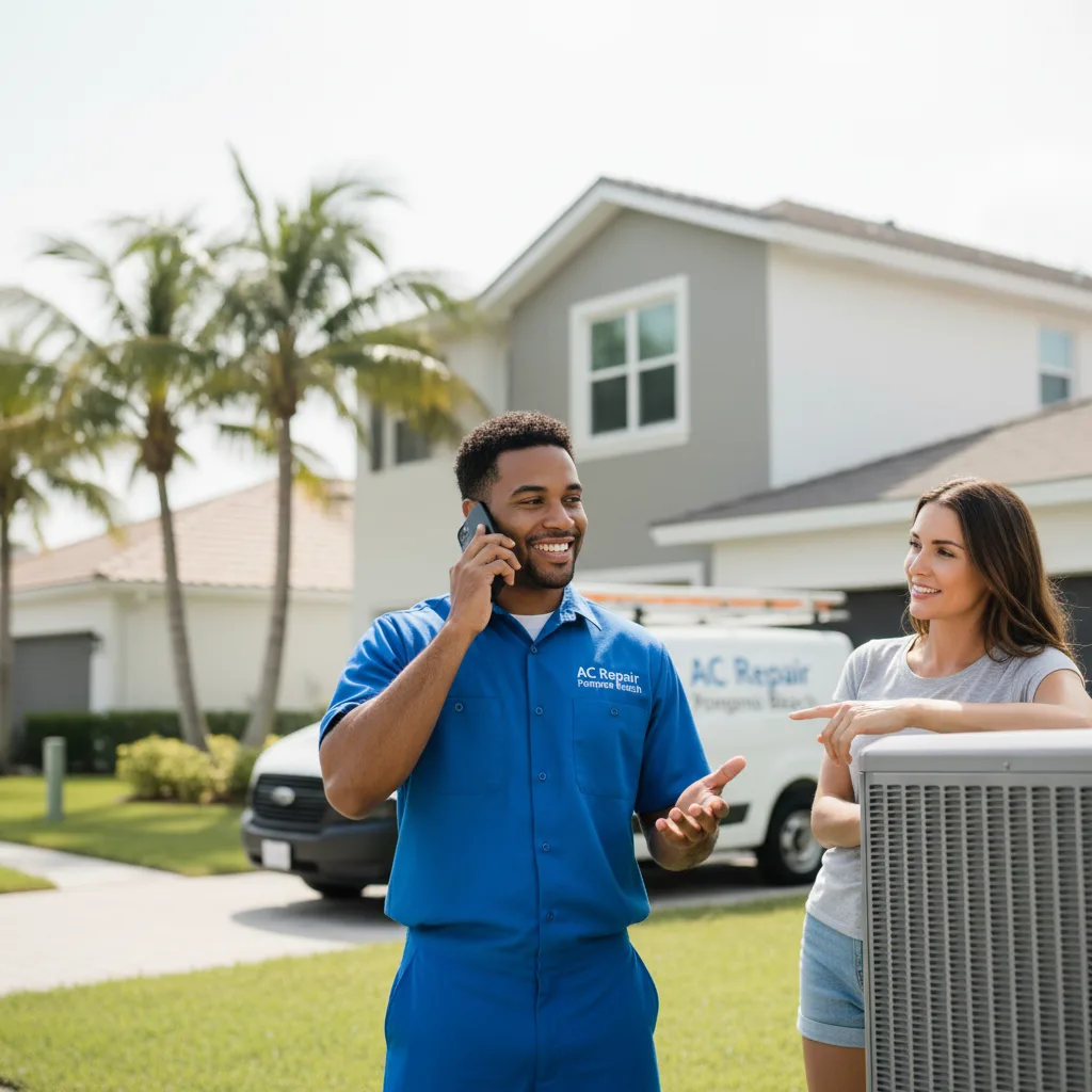 AC Repair Pompano Beach customer support in Ridgefield Park